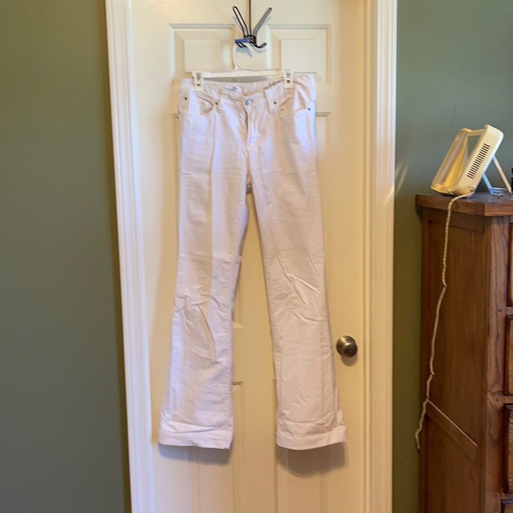 White jeans